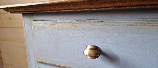 Country chic blue drawers