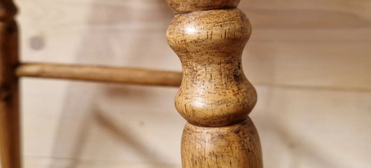 Traditional wooden stool