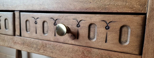 Vintage console table