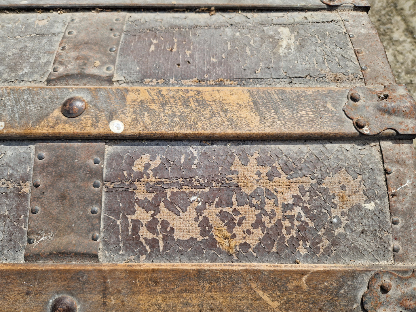 25% off Antique Steamer Trunk