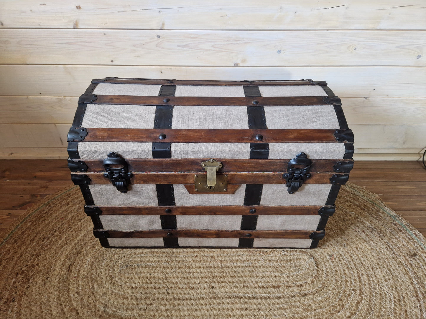 25% off Antique Steamer Trunk