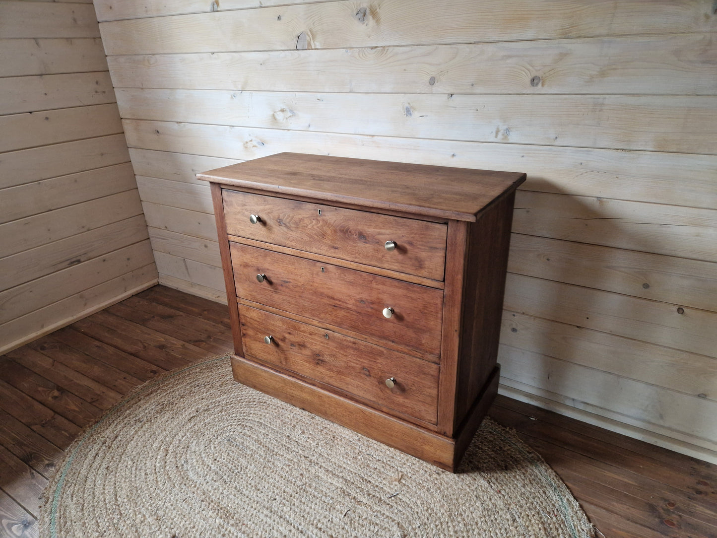 25% off Solid mahogany chest of drawers