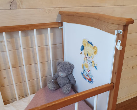 A vintage cot for a modern family